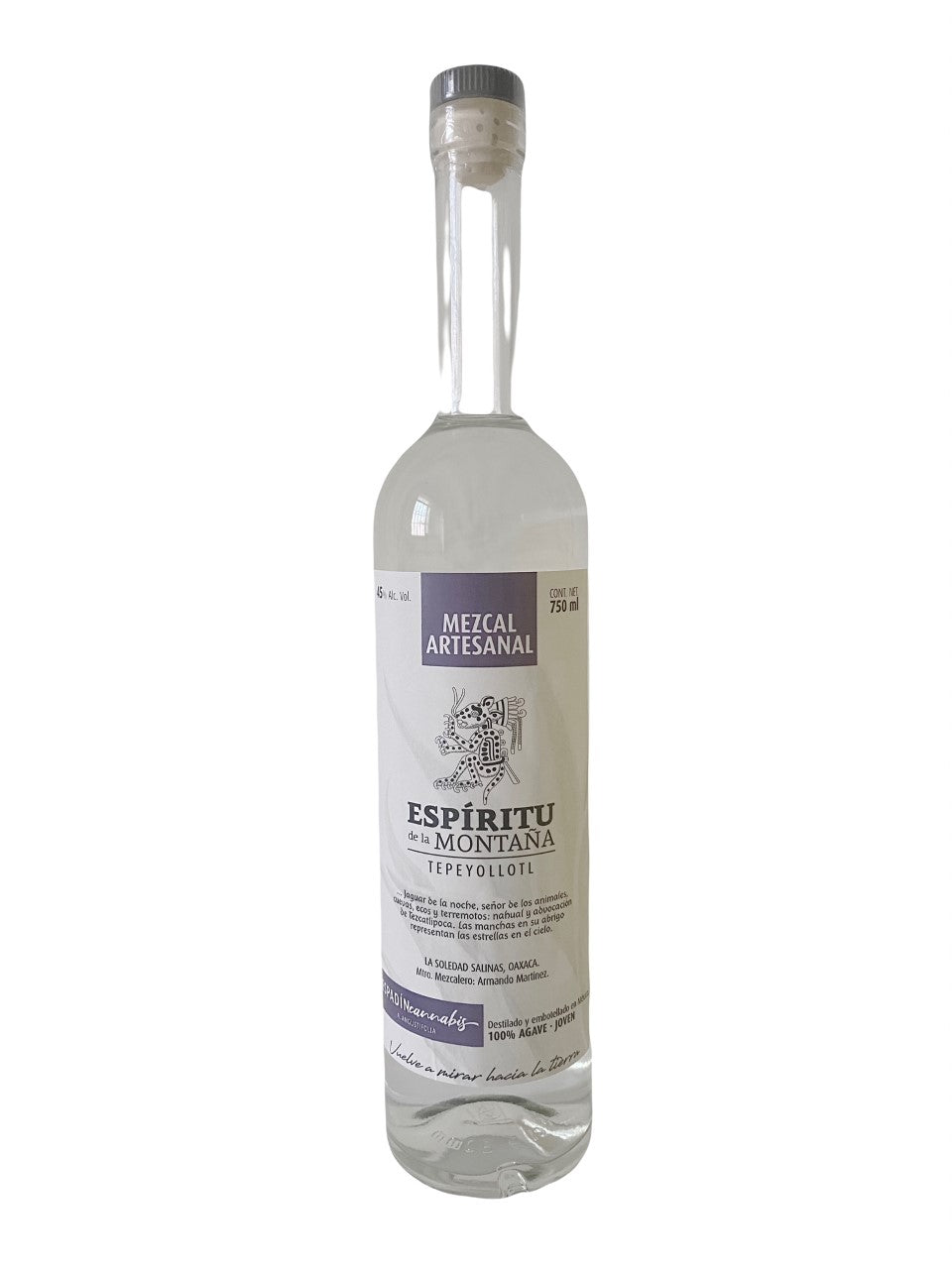 Mezcal Artesanal Agave Espadin-Cannabis